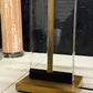 Brass and Glass Base Lamp