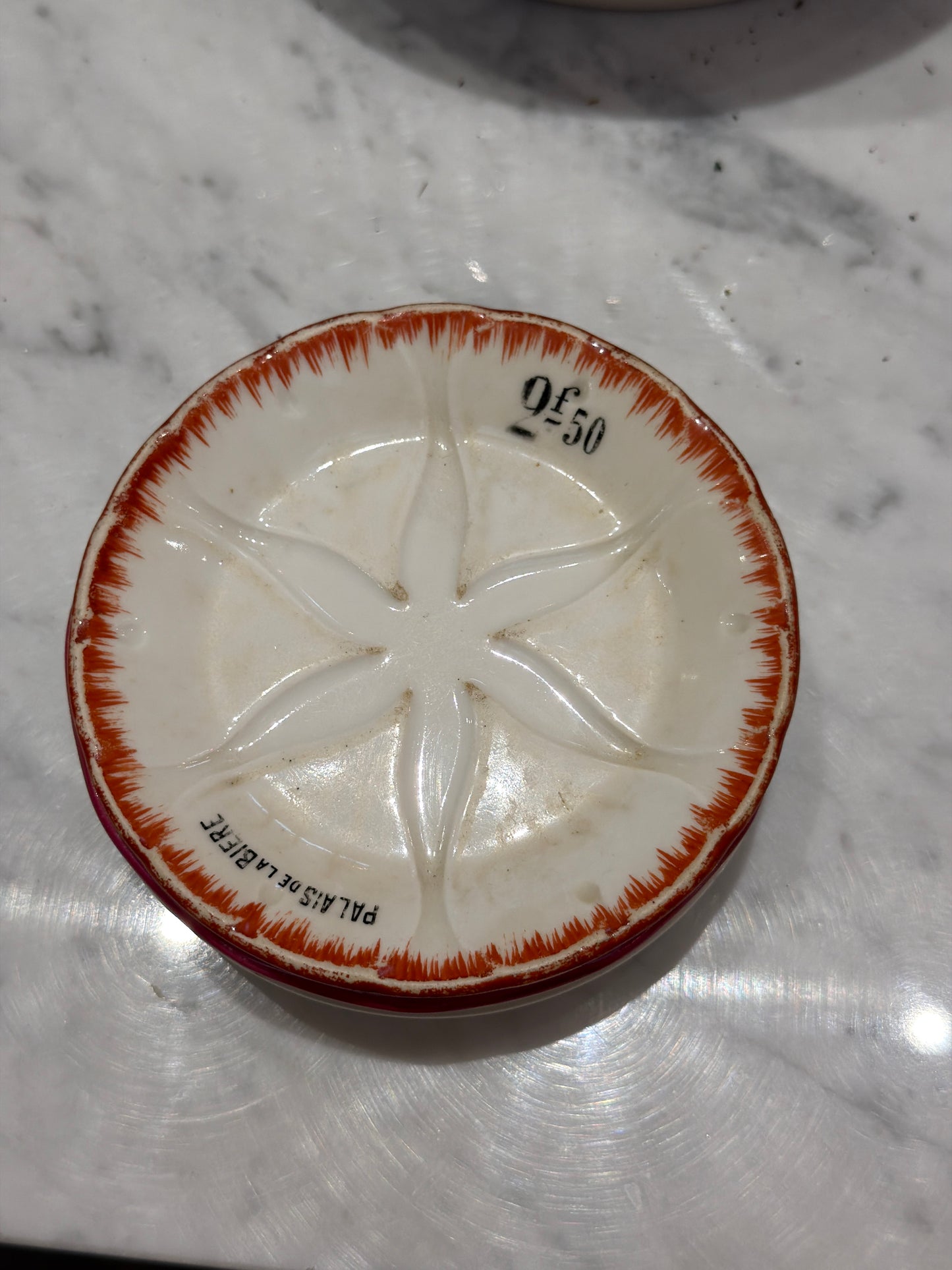 Large French L'Addition Cafe’ Plates