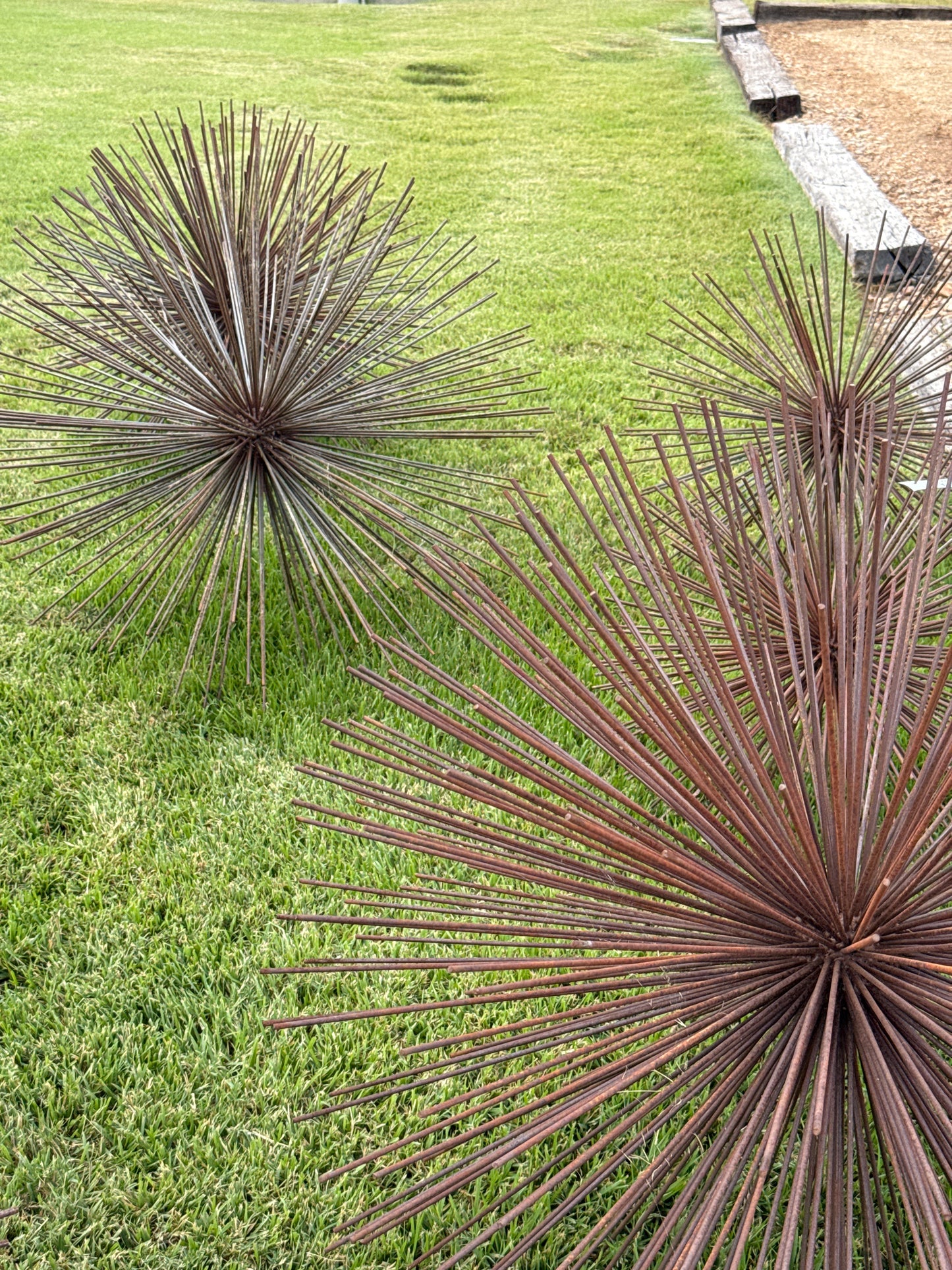 Wire Spike Garden Sculptures