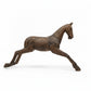 Hand-Carved Spanish Hardwood Horse Sculptures