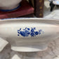 Blue And White Large Ironstone Bowl