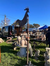 English Weathervane with Rooster Circa 1850