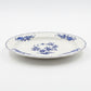 Boch “Grand Bouquet” Medium Blue And White Oval Ironstone Plate
