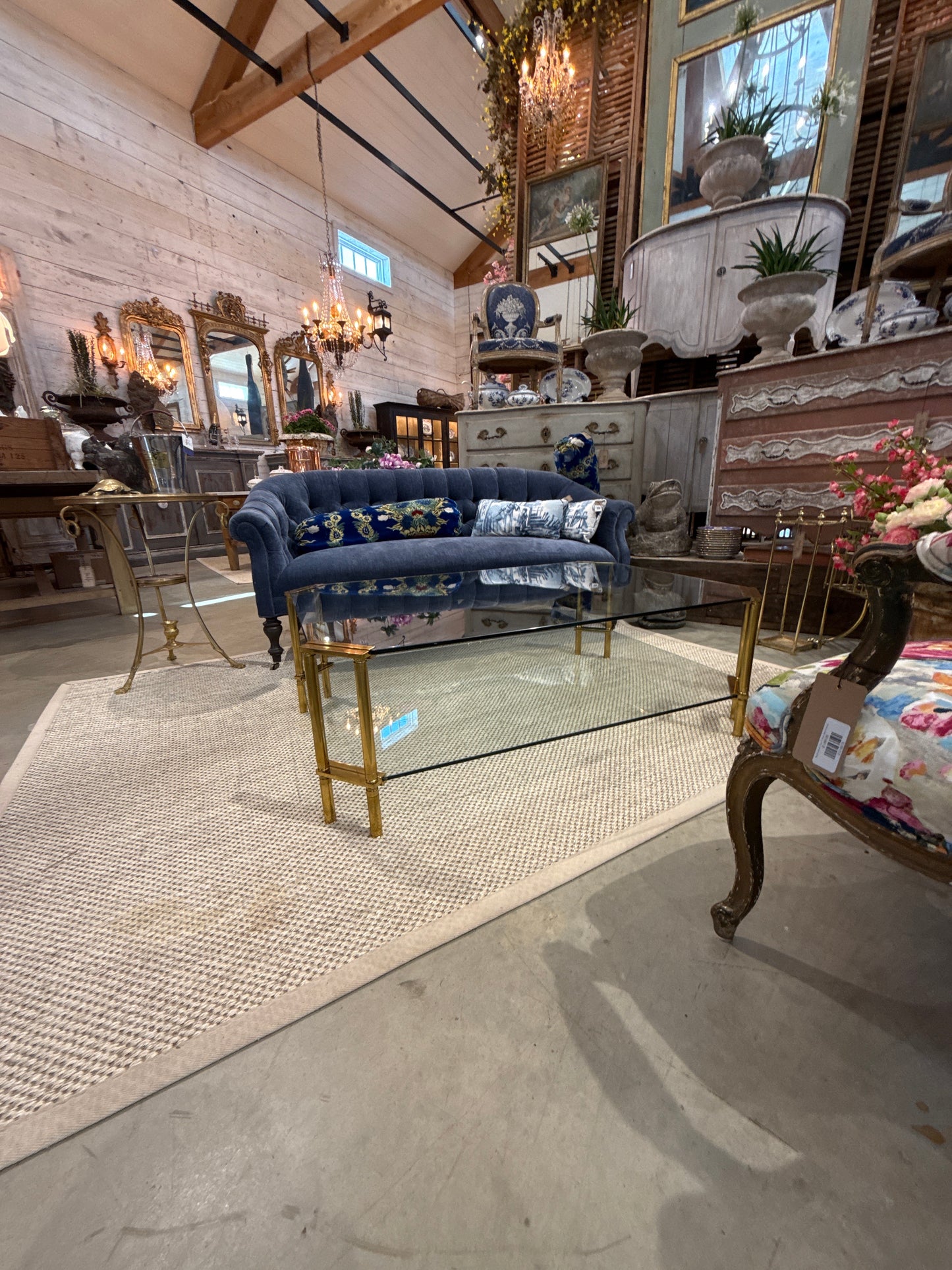 Large Glass Coffee Table