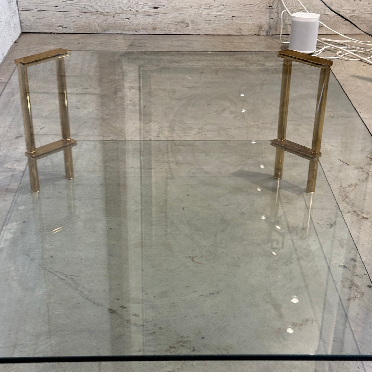 Large Glass Coffee Table