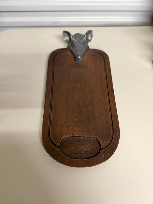 Valenti Cutting Board with Pig’s Head