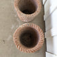 1920s UK Stone Planter in Rope Twist Design  - No Liner