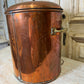 Copper Beverage Dispenser with Brass Spigot Circa 1900