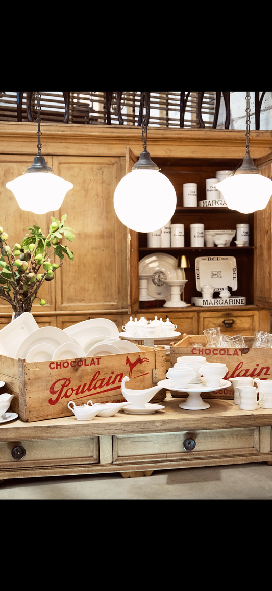 Vintage French Pine Chocolate Boxes