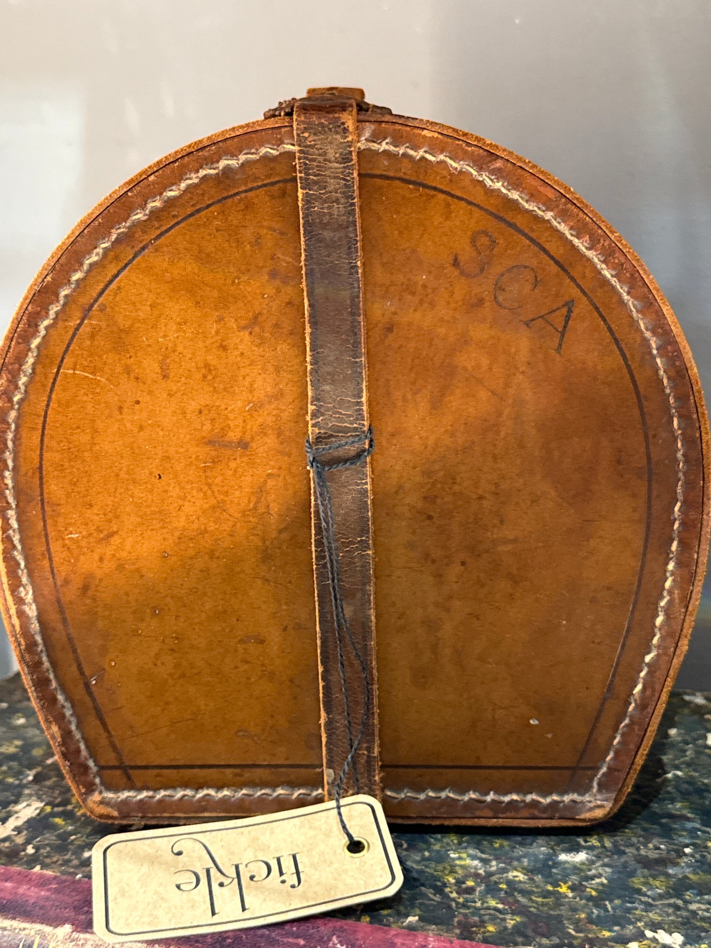 Leather Antique Collar Box - Various Styles