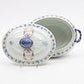 Chinese Export Porcelain Monogrammed Tureen with Lid