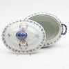 Chinese Export Porcelain Monogrammed Tureen with Lid