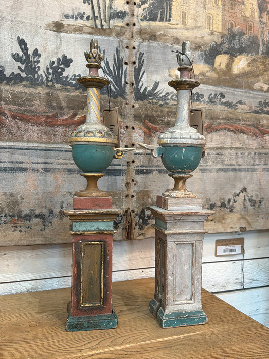 French Wooden Standing Fragments