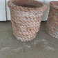 1920s UK Stone Planter in Rope Twist Design  - No Liner