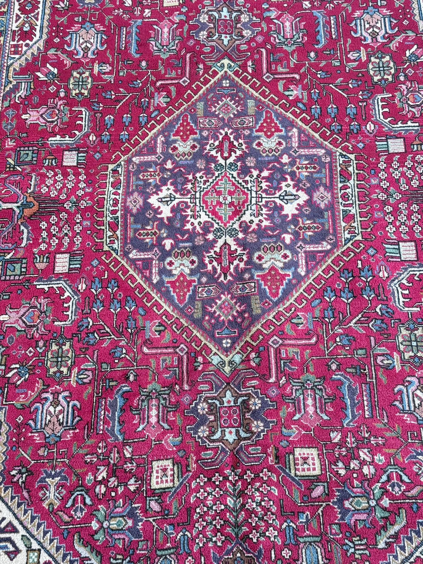 #134 Red Medallion Rug
