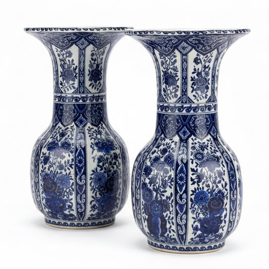 Dutch Blue and White Delft Vase