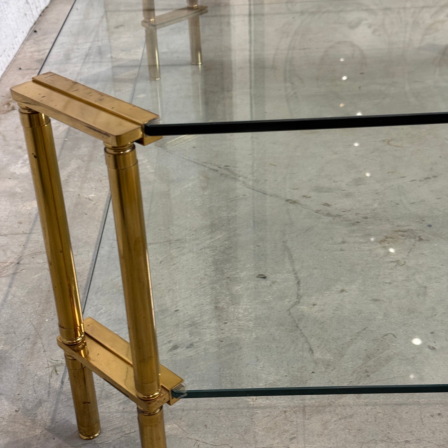 Large Glass Coffee Table