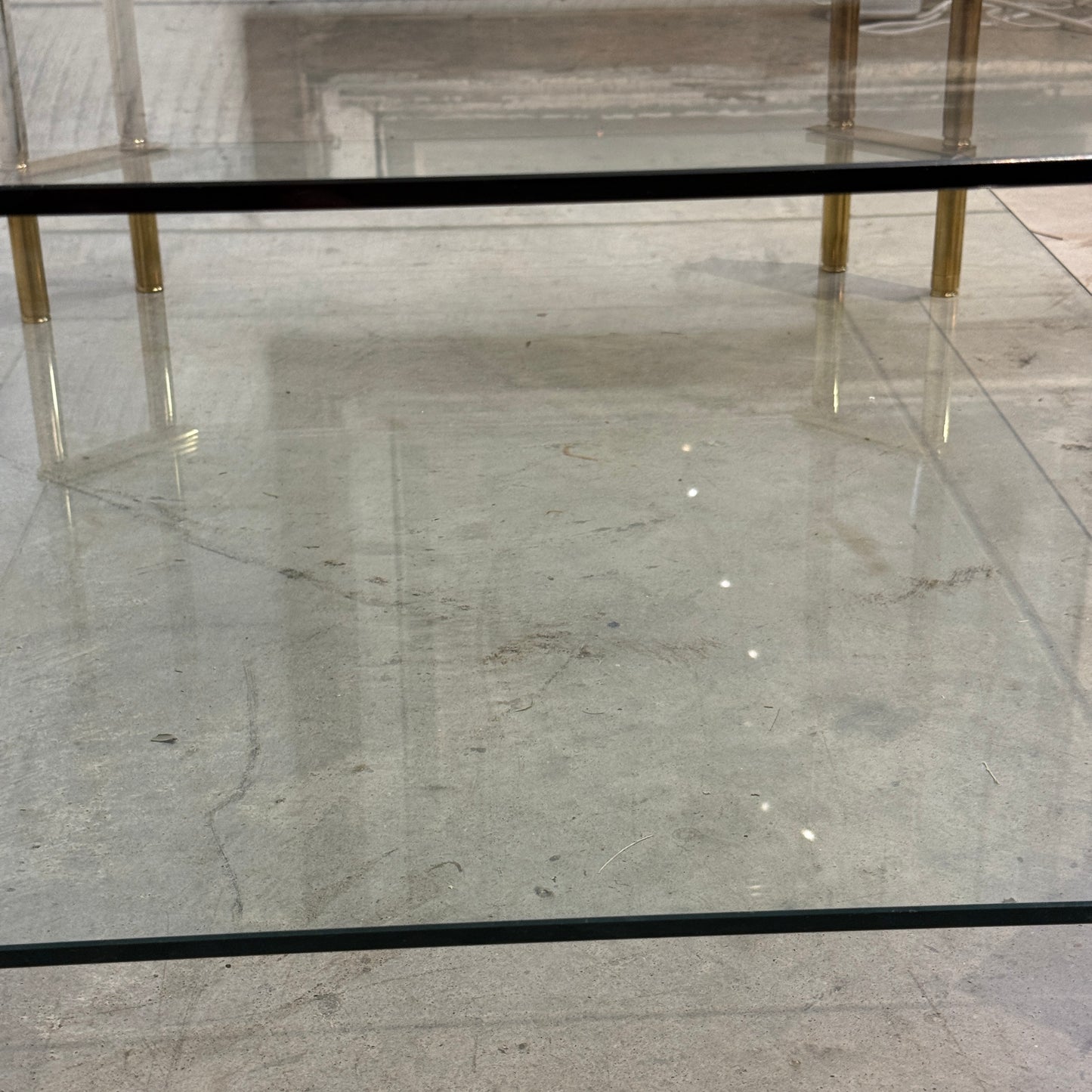 Large Glass Coffee Table