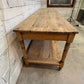 Almost 10' Long French Bleached Mid 19th Century Draper’s Table