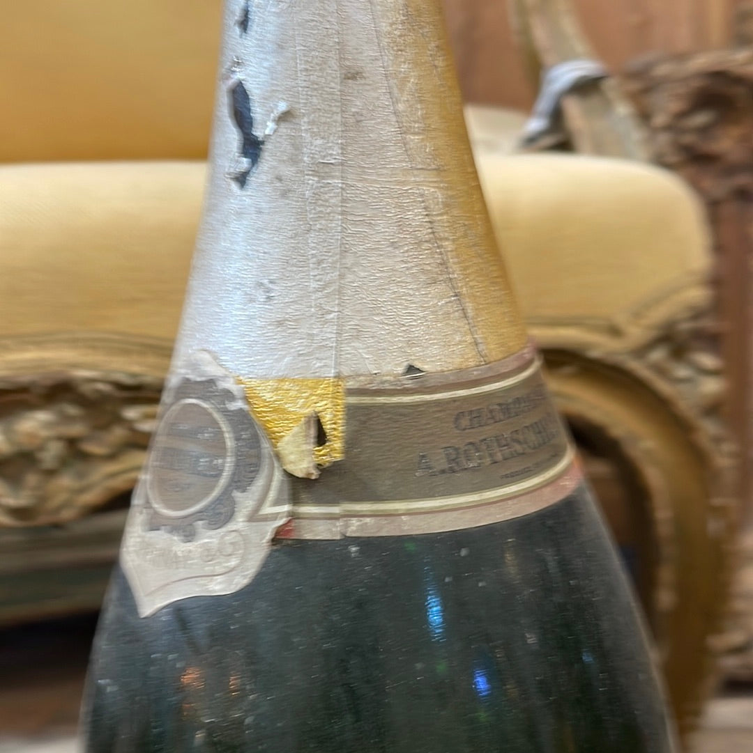 Mid-Century Modern Large A. Rothschild & Co.  Champagne Bottle