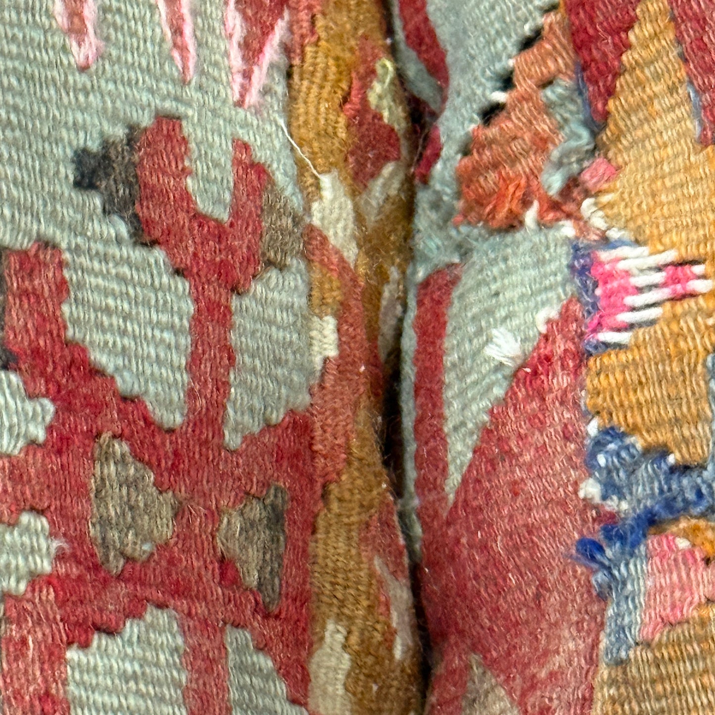 George Smith Anatolian Kilim Upholstered Sofa from Smith Workshop