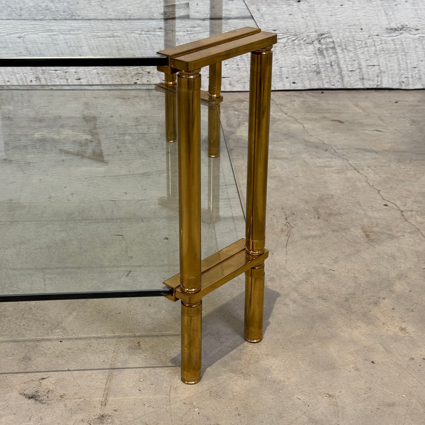 Large Glass Coffee Table