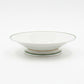 French Green Rim Compote - 2" Tall