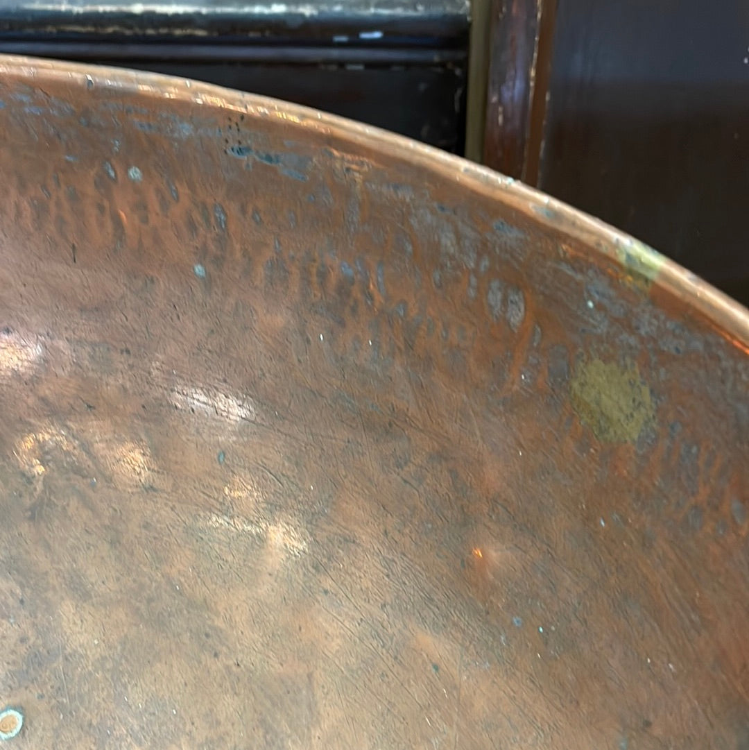 Copper Bowl with Handles