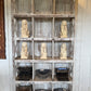 White Wood Cubby Shelf