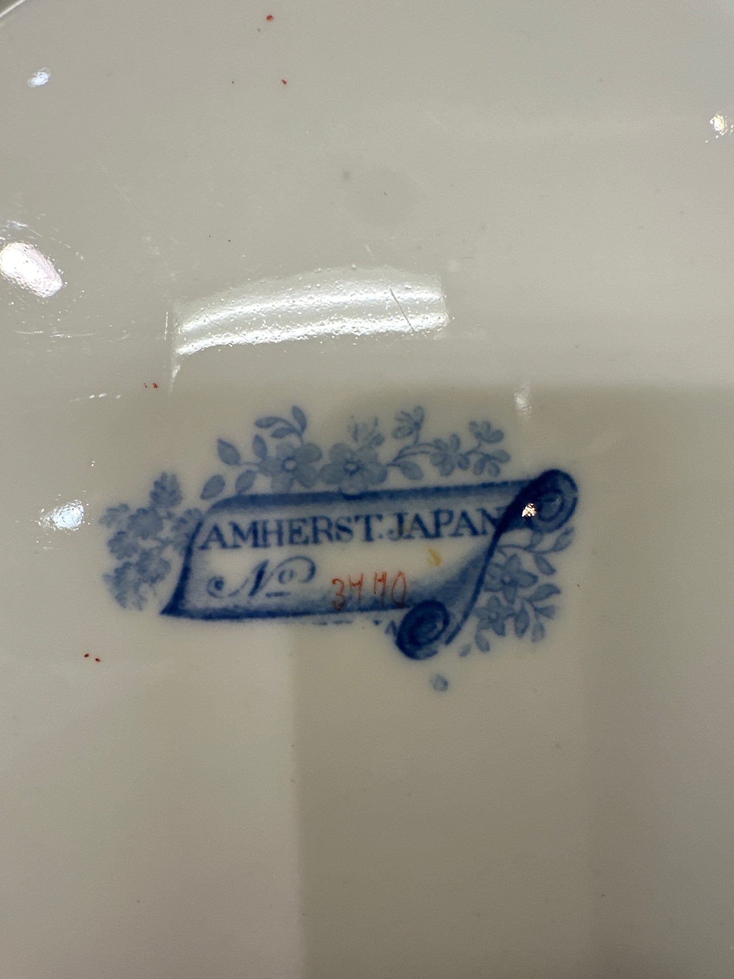 Minton  Stone China Amherst Japan Imari Style Dinner Plate 10 1/4