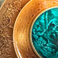 Antique English Majolica Tazza Plate c. 1900