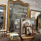 Antique French Louis Philippe Style Giltwood Floor Mirror