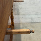 Vintage Expanding Console Dining Table with Folding Extension Leaves