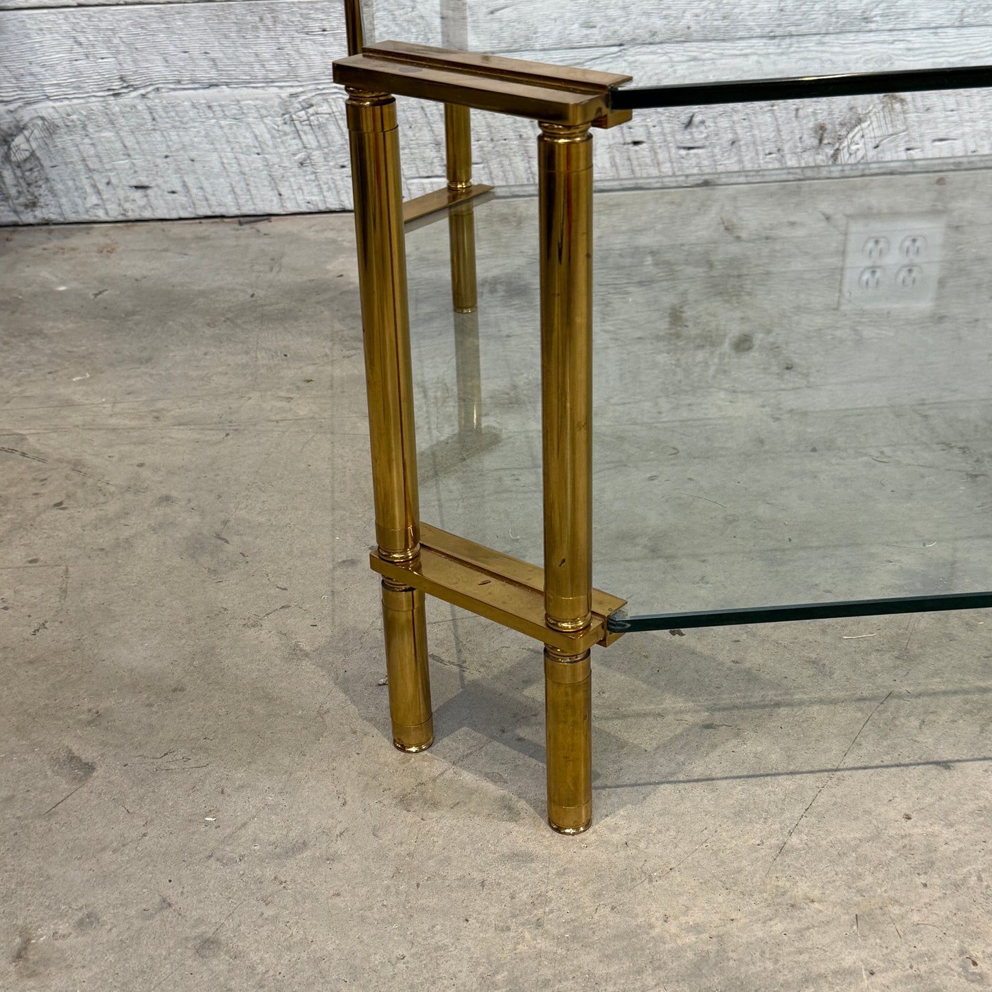 Large Glass Coffee Table