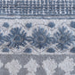 #119 Brooks Brothers Blue Border Rug