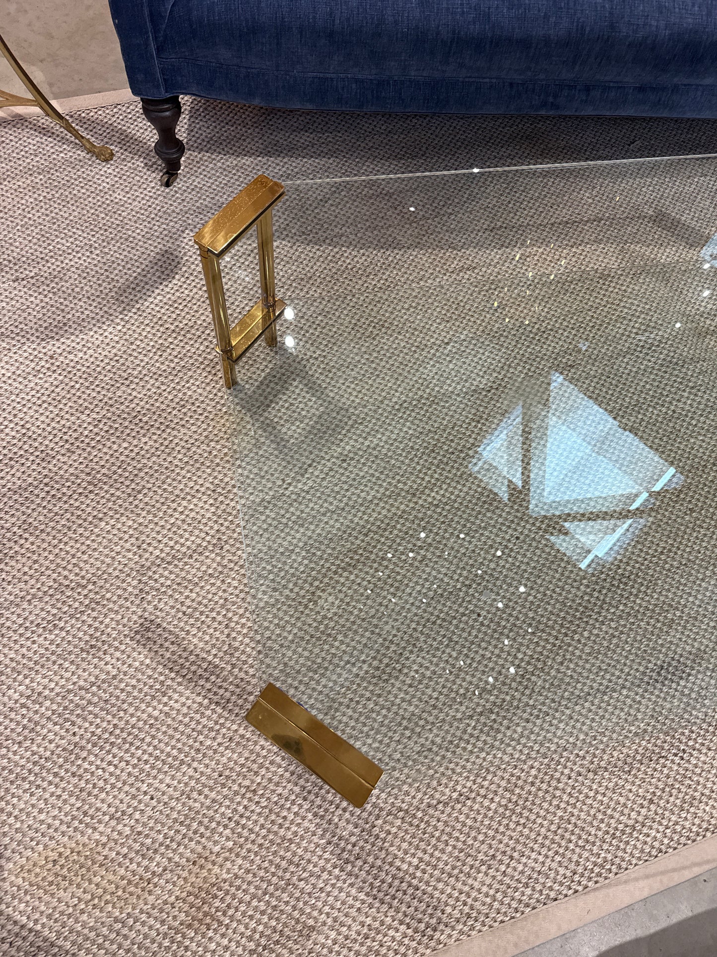 Large Glass Coffee Table