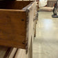 Large 19th Century English Pine Glazed Display Cabinet with Original Glass