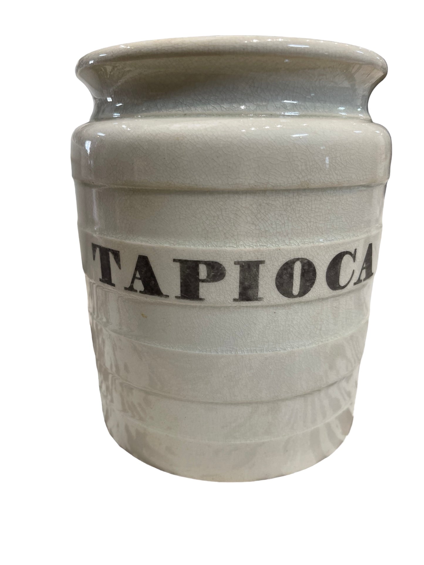 Ironstone Storage Jar