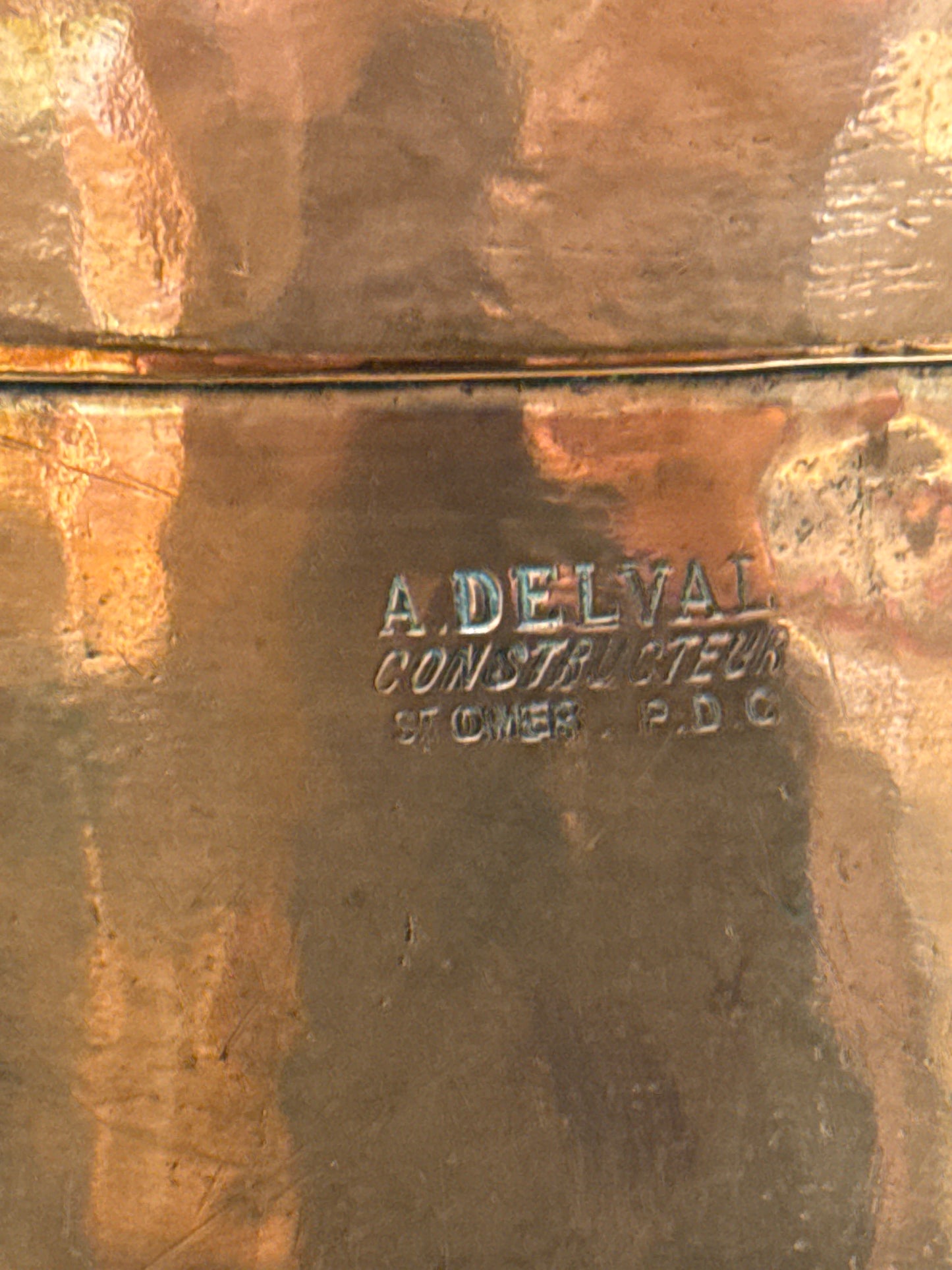 Large Copper Stock Pot