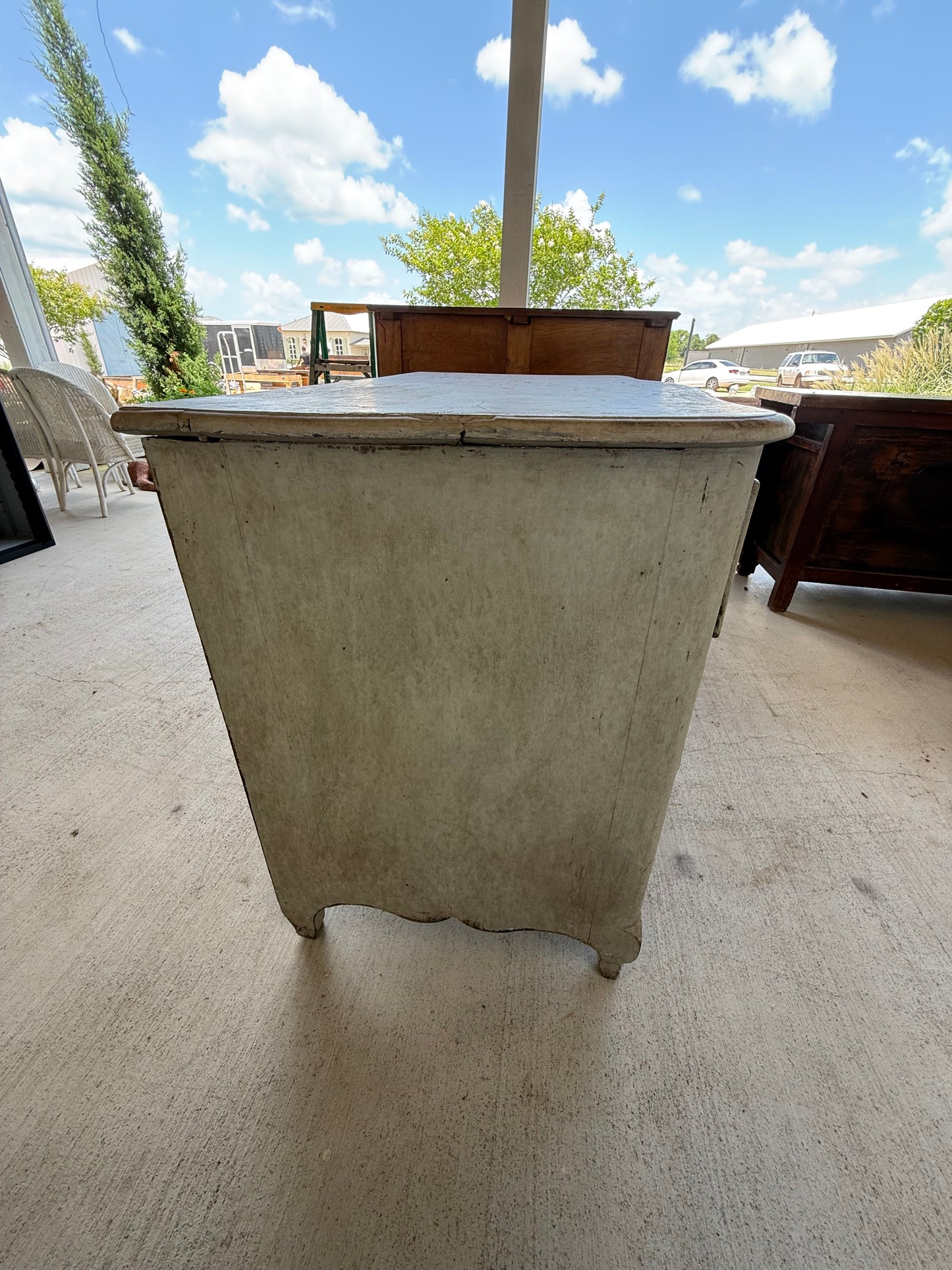 Antique European Oak Commode from Italy, Circa 1700s