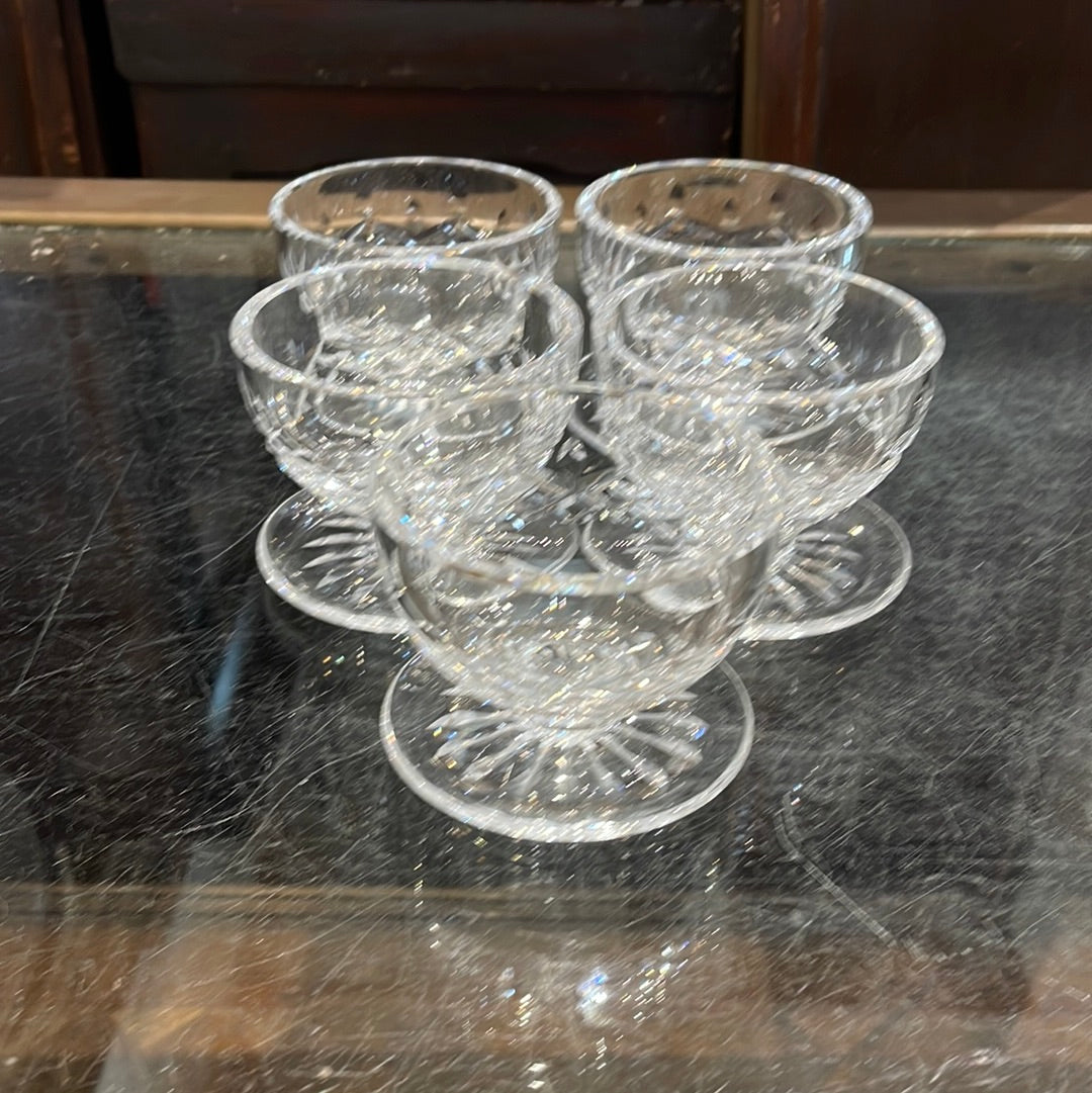 Waterford Crystal Dessert Bowls UK 1910