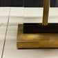 Brass and Glass Base Lamp