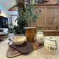 Brown Confit Pot Large Two Handles