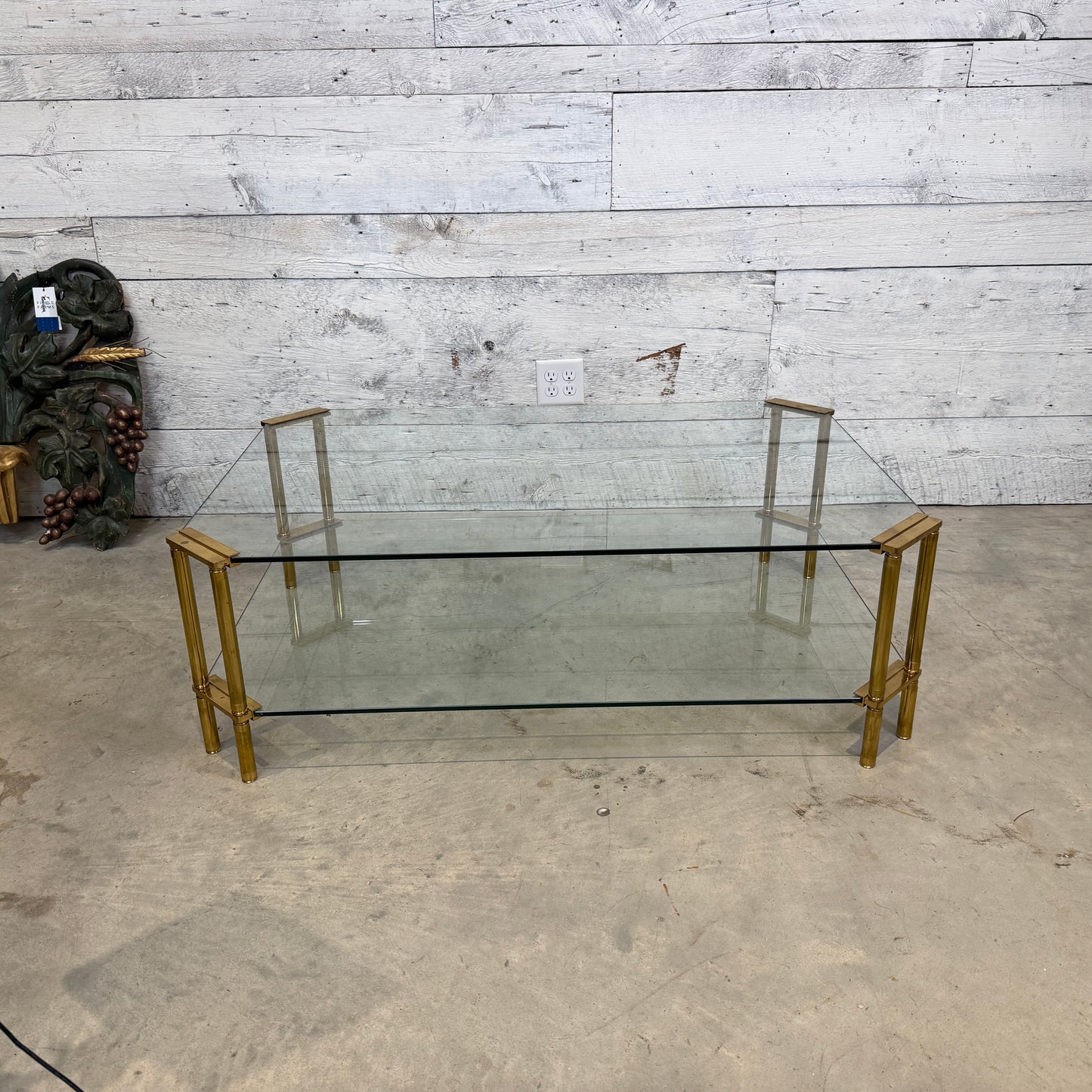 Large Glass Coffee Table
