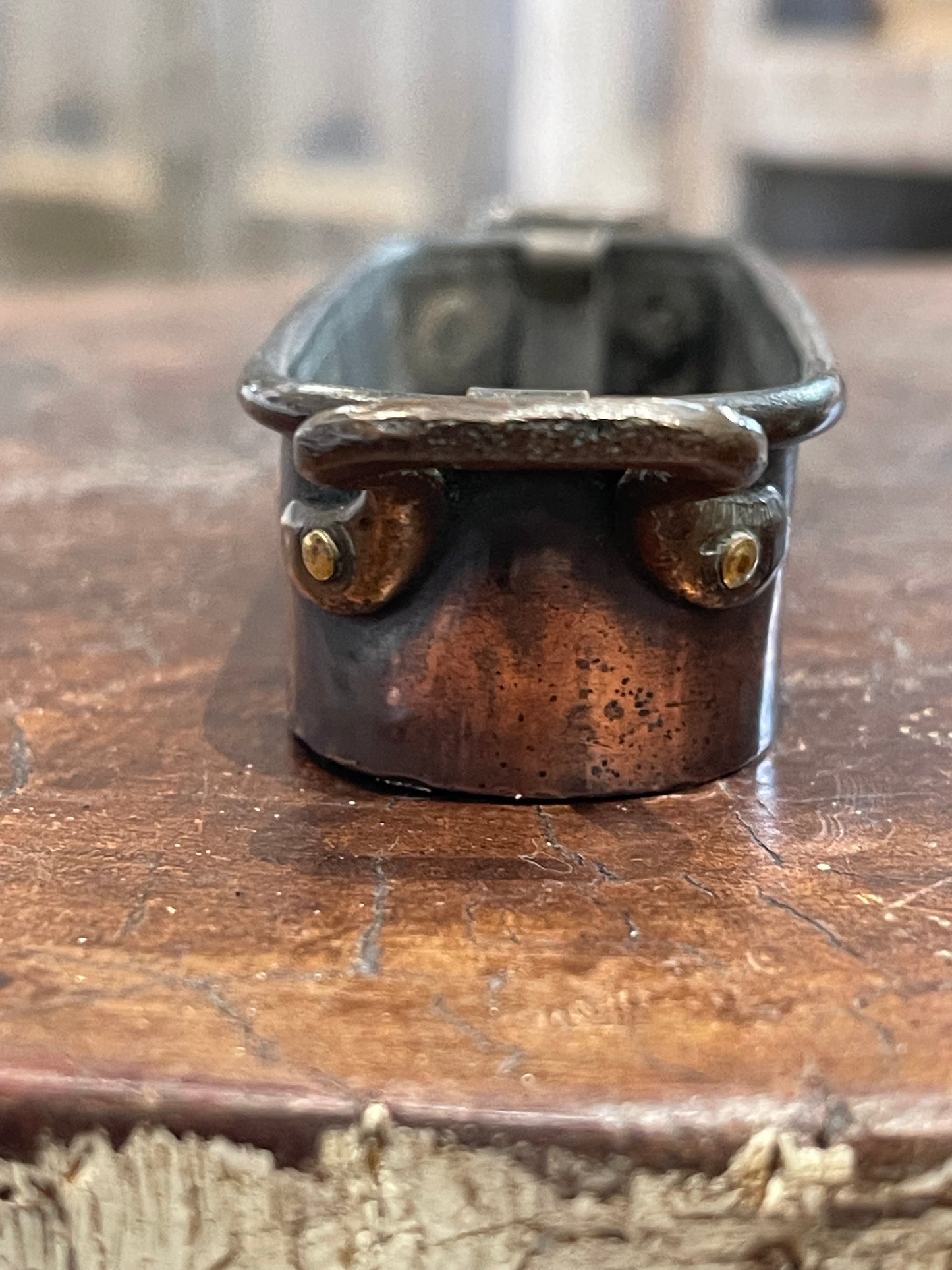 Small Copper Pot for Doll House