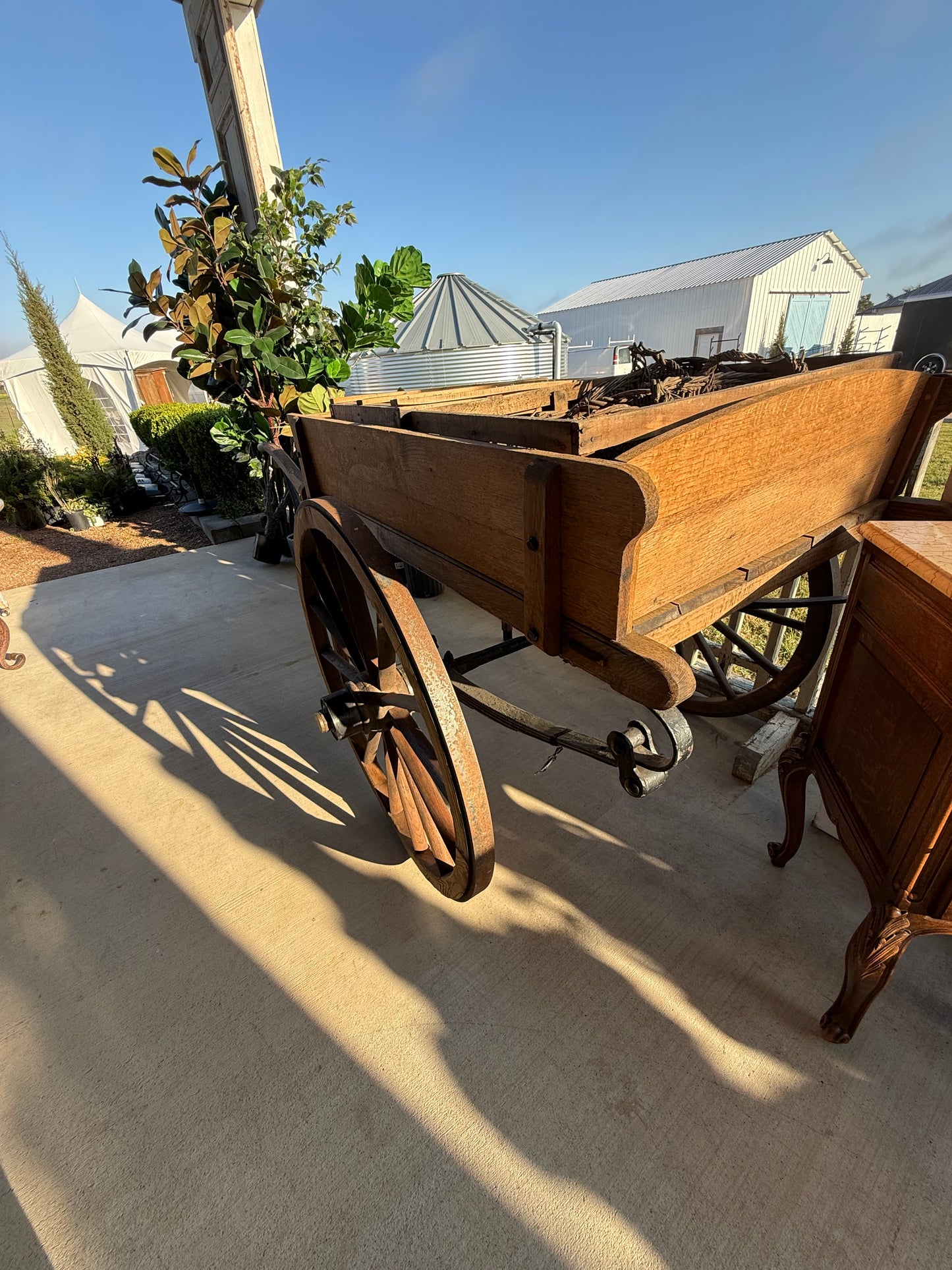 English Market Wagon Barrow Circa 1860