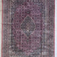 #133 Burgandy Medallion Rug