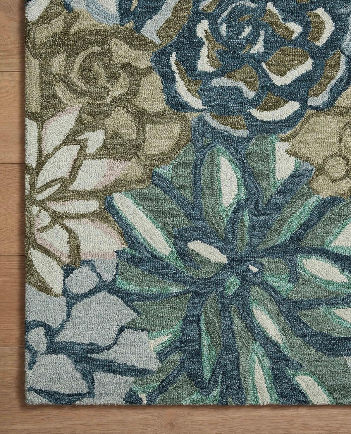#128 Justina Blakeney x Loloi Cura Collection Teal/Multi