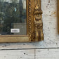 Monumental Louis XVI Style Giltwood Mirror with Foliate Crest