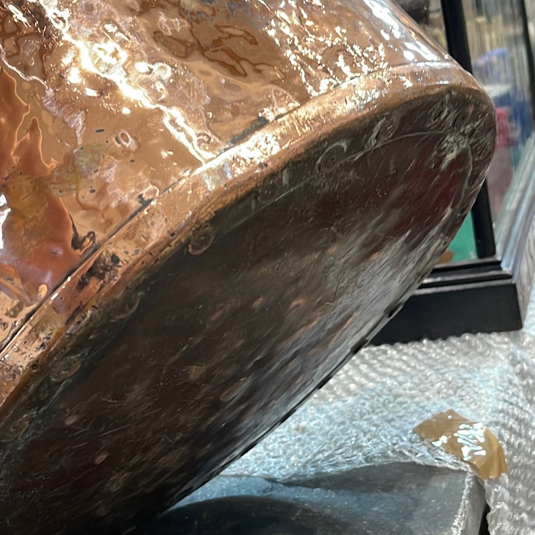 English “1862” “LR Bangma” Large Copper Pot